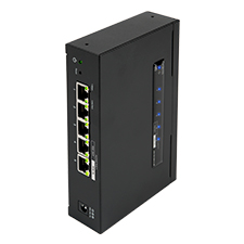 Araknis 110 Series unmanaged Gigabit switch, 5 Side Ports
