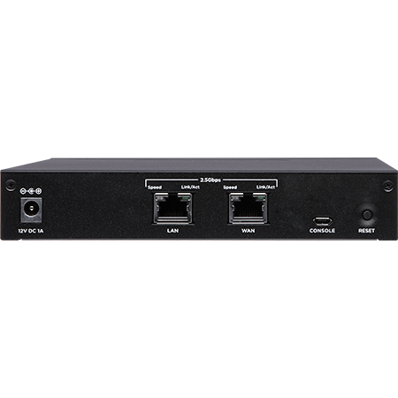 Araknis 220 Router - Rear port panel