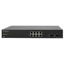 Araknis 320 PoE Switch - 8-Port front view
