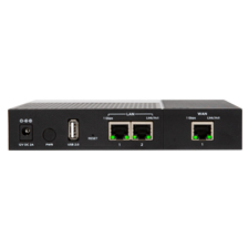 Araknis 110 Router - Wired model rear panel
