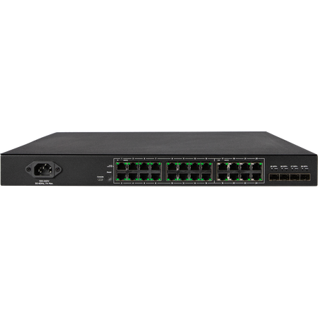 Araknis 420 PoE Switch - 24-Port rear-ports model