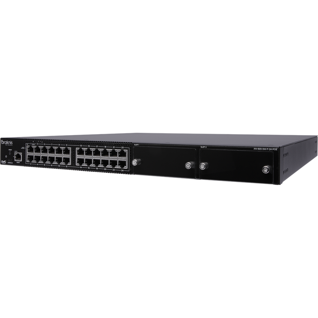 920-Series L3 Managed 10G PoE++ Switch | 24 Front Ports