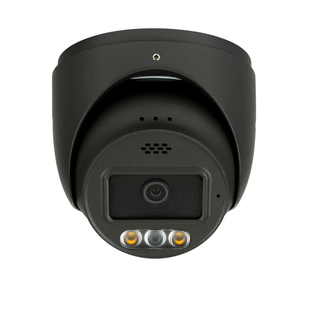 820 Series 4K Hybrid IP Fixed Lens Cameras - Turret | Black