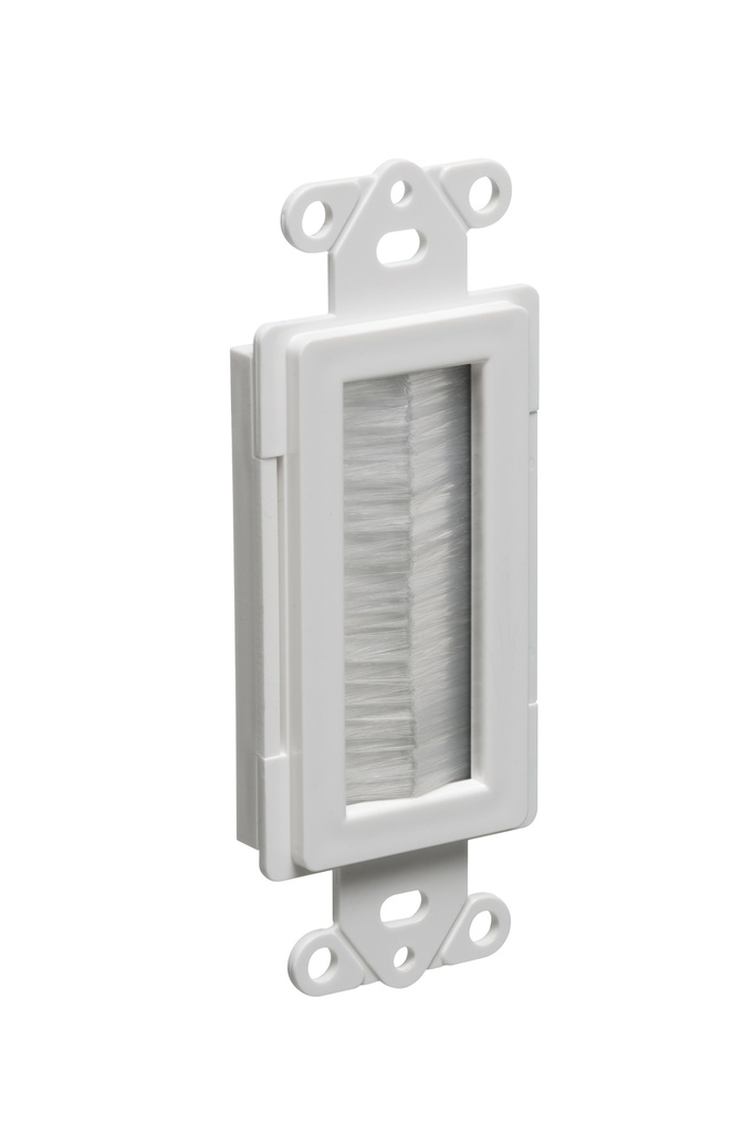 Decorative Cable Entry Device with Brush-style Opening
