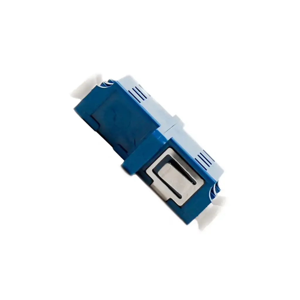 [SSF-DLCLC-SMADP] LC/UPC Single-mode Duplex Adapter (Blue)