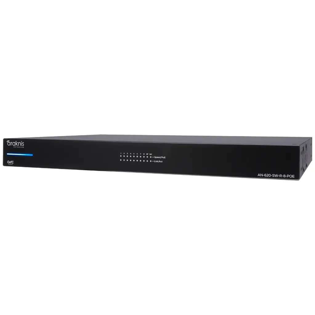 [AN-620-SW-R-8-POE] 620 Series L3 Managed Multi-Gigabit PoE++ Switch | 8 + 2 SFP+ Rear Ports