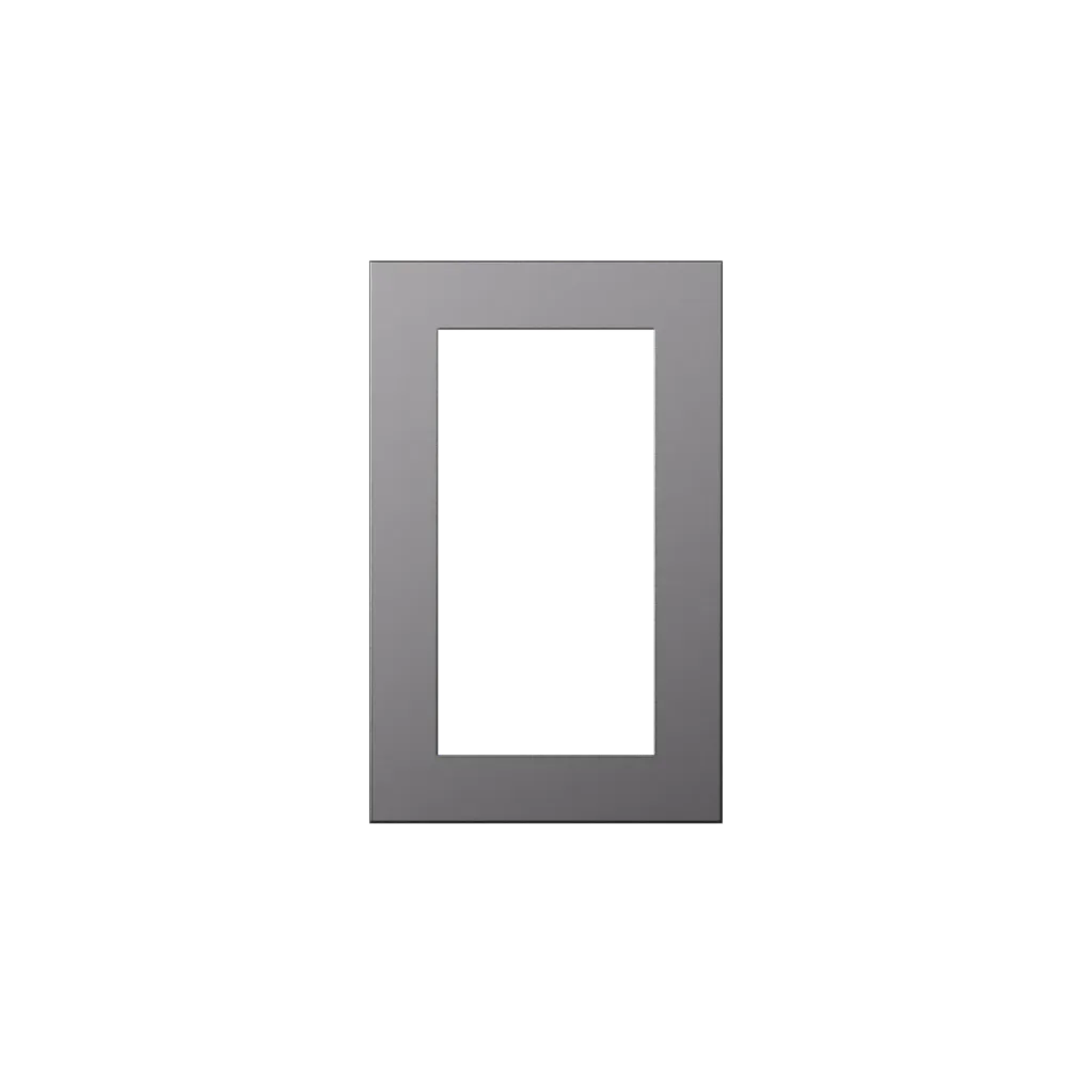[C4-L-FP1-AG] Lux 1 Gang-Faceplate - - Ash Gray
