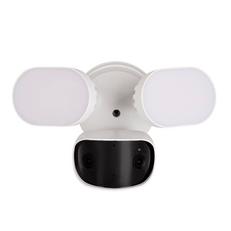 [LUM-720-IP-FLDW] 720 Series 7MP IP POE Floodlight Camera with Active Deterrence - White