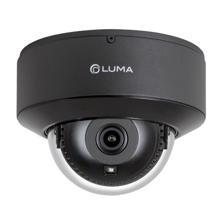 [LUM-520-IP-DFB] 520 Series 5MP Dome IP Outdoor Camera, Black