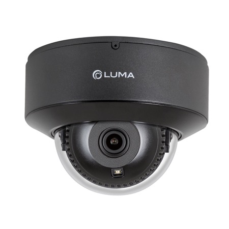 [LUM-820-IP-DFB] 820 Series 8MP Dome IP Outdoor Camera, Black