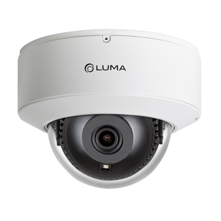 [LUM-820-IP-DFW] 820 Series 8MP Dome IP Outdoor Camera, White