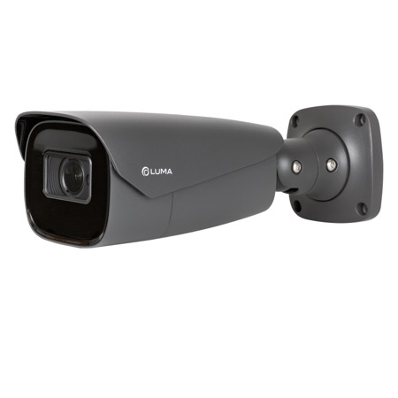 820 Series 8MP Motorized Bullet IP Outdoor Camera, Black