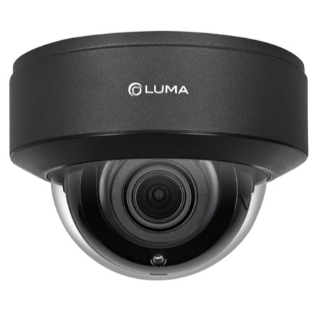 820 Series 8MP Motorized Dome IP Outdoor Camera, Black