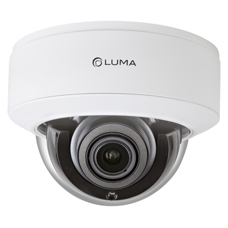 820 Series 8MP Motorized Dome IP Outdoor Camera, White