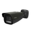 8MP X20 Hybrid Bullet IP Camera, Motorized Lens, Black
