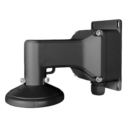 [LUM-WMBJB-VF-D-B] X20 Wall Mount Bracket with Junction Box for Varifocal Dome Cameras, Black