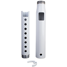 Universal Fit Adjustable Extension Pole - Medium | White