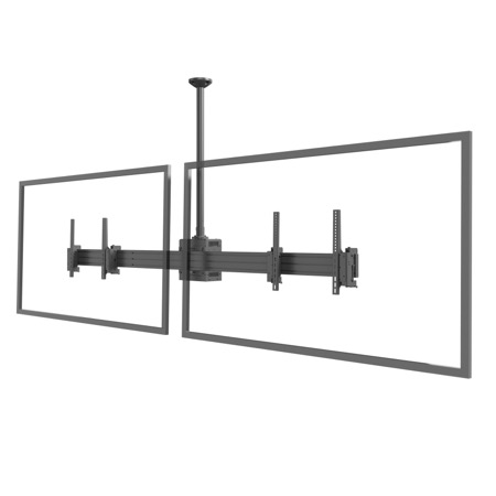 Carbon Series Dual-Sided Landscape Ceiling Mount - 40"-80"
