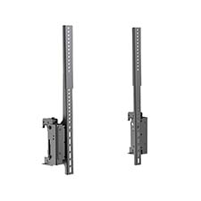 Carbon Series Ceiling Mount Arm - Portrait (40"-80" displays)