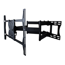 Contractor Series Universal Articulating Dual Arm Mount - 37-80" Displays