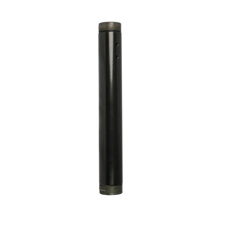 [SM-FIXPOLE-12-BLK] Fixed Extension Pole for Ceiling Mounts - 12" | Black