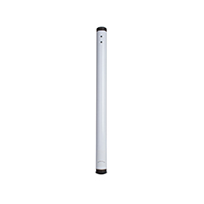 Fixed Extension Pole for Ceiling Mounts - 24" | White