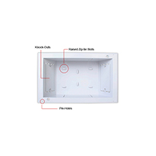 VersaBox™ Recessed Dual Layer Flat Panel Solution