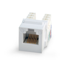 RJ11 Keystone Jack - White