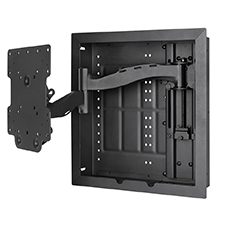 VersaMount™ Single-Arm In-Wall Articulating Mount – 40-80" Displays