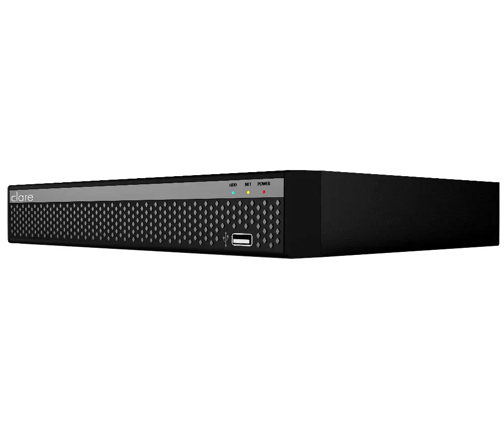 ClareVision NVR - 8 Channels | 2TB