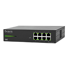 110 Series Unmanaged+ Gigabit Switch | 8 Front Ports