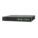 110 Series Unmanaged+ Gigabit Switch | 16 Front Ports