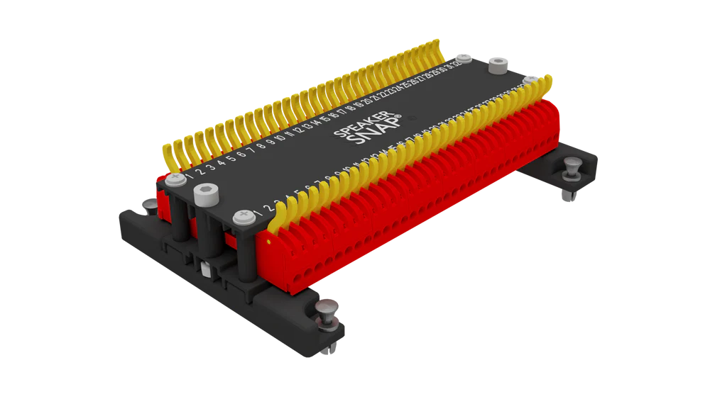 Speaker Snap Structured Wire Interface