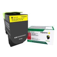 CS/CX317, 417, 517 Yellow Return Program 2.3K Toner Cartridge