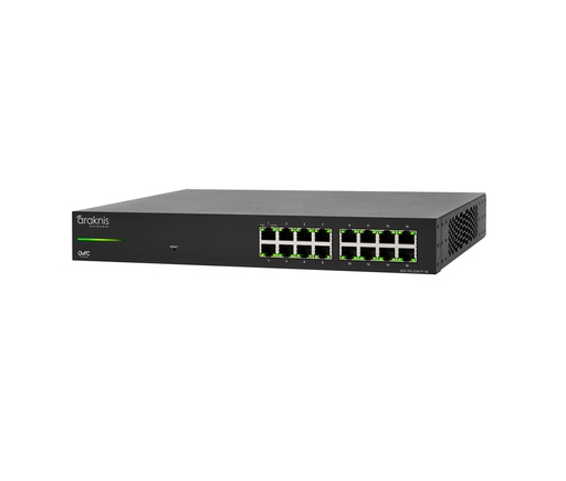 [AN-110-SW-F-16] 110 Series Unmanaged+ Gigabit Switch | 16 Front Ports