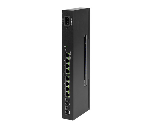[AN-210-SW-C-8-POE] 210 Series Websmart Gigabit Switch with Compact Design and Partial PoE+ | 8 Ports