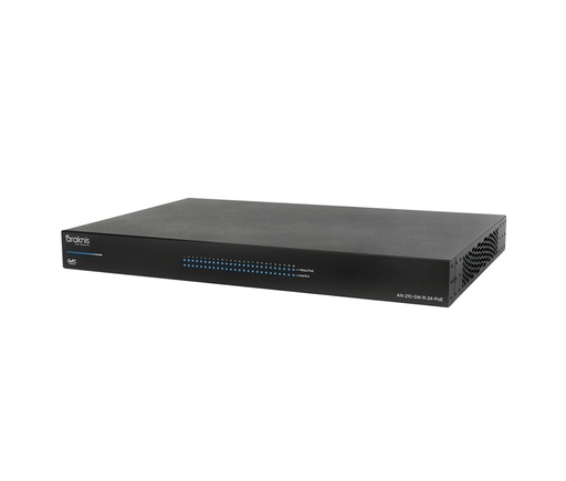 [AN-210-SW-R-24-POE] 210 Series Websmart Gigabit Switch with Partial PoE+ | 24 + 2 Rear Ports