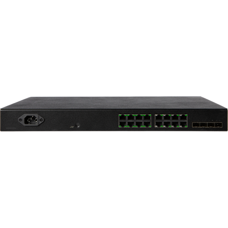 420 Series L3 Managed Partial Multi-gig Switch with Full PoE | 16 + 4 Rear Ports