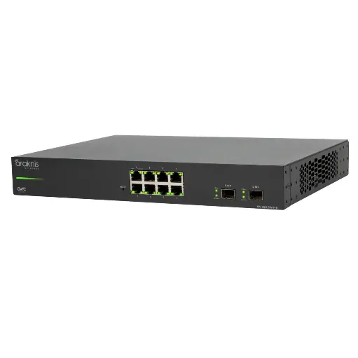 [AN-320-SW-F-8] 320 Series L2 Managed Gigabit Switch | 8 + 2 Front Ports