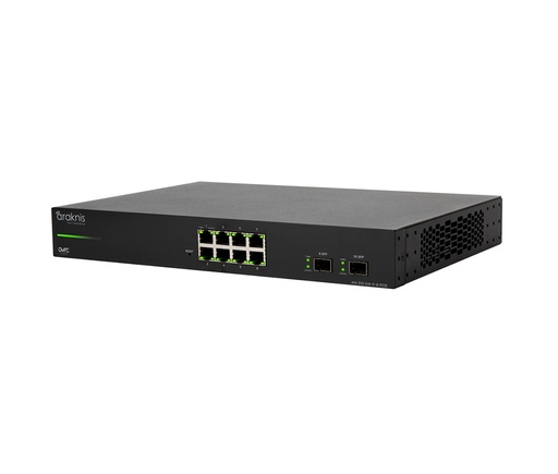 [AN-310-SW-F-8-POE] 310 Series L2 Managed Gigabit Switch with Full PoE+ | 8 + 2 Front Ports