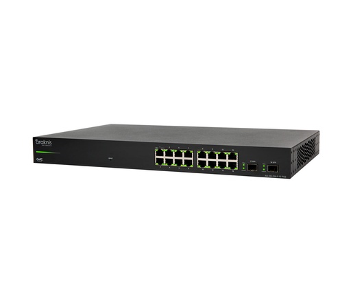 [AN-310-SW-F-16-POE] 310 Series L2 Managed Gigabit Switch with Full PoE+ | 16 + 2 Front Ports